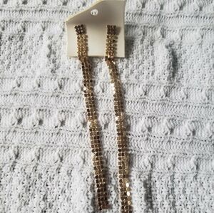 NWT Freepeople gold earrings